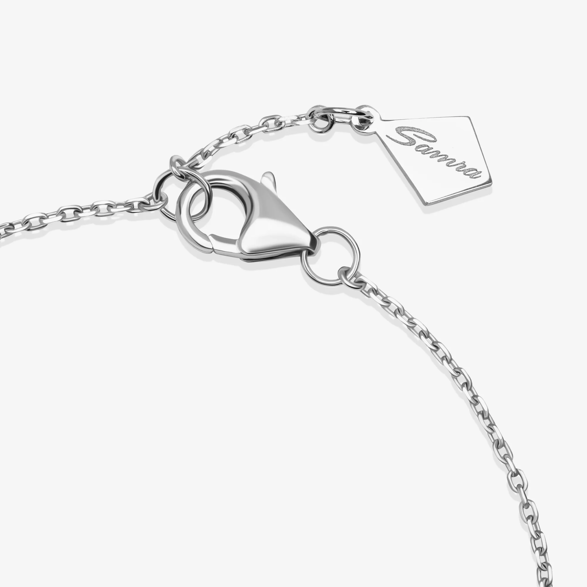 Ahjar Birwaz White Gold Diamond Black Onyx Bracelet - Image 5