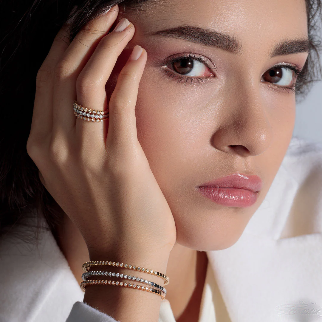 Barq Rose Gold Diamond Ring - Image 3