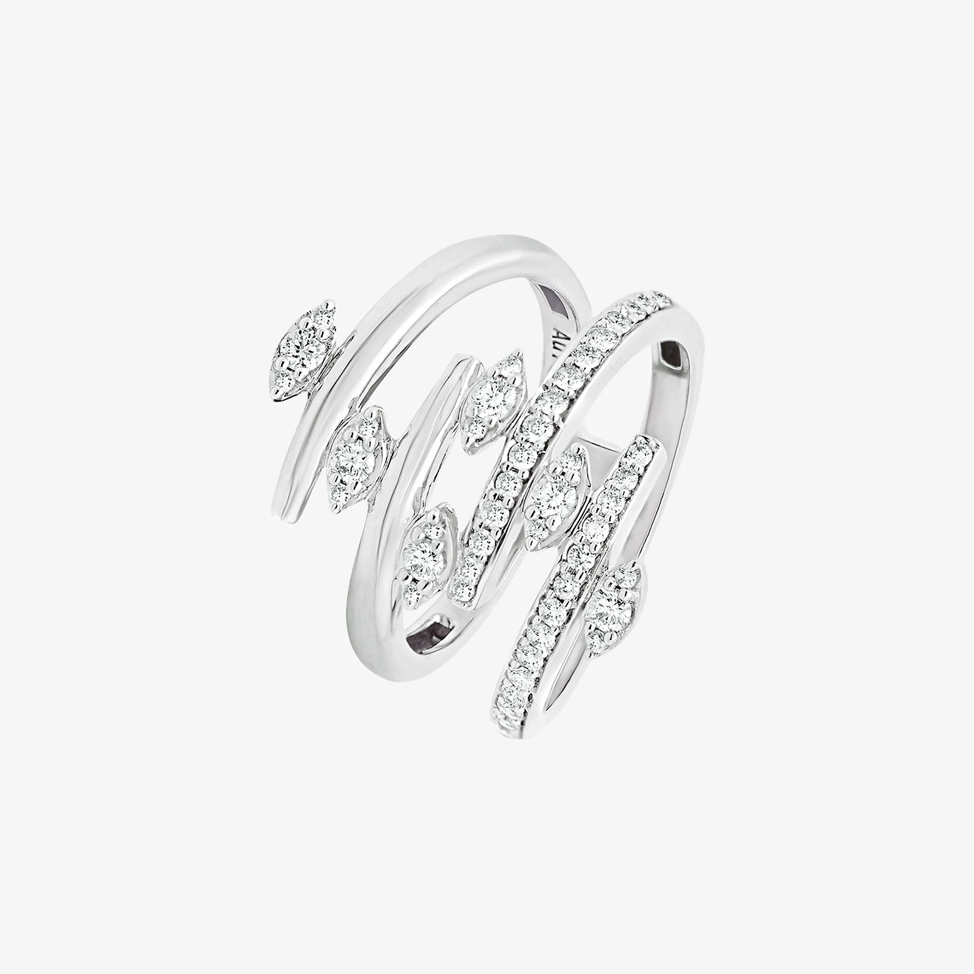 Barq White Gold Diamond Ring