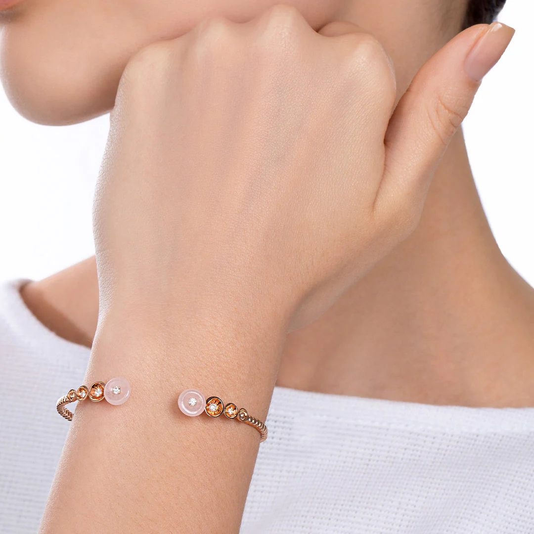 Bint Al Matar Rose Gold Bangle - Image 3
