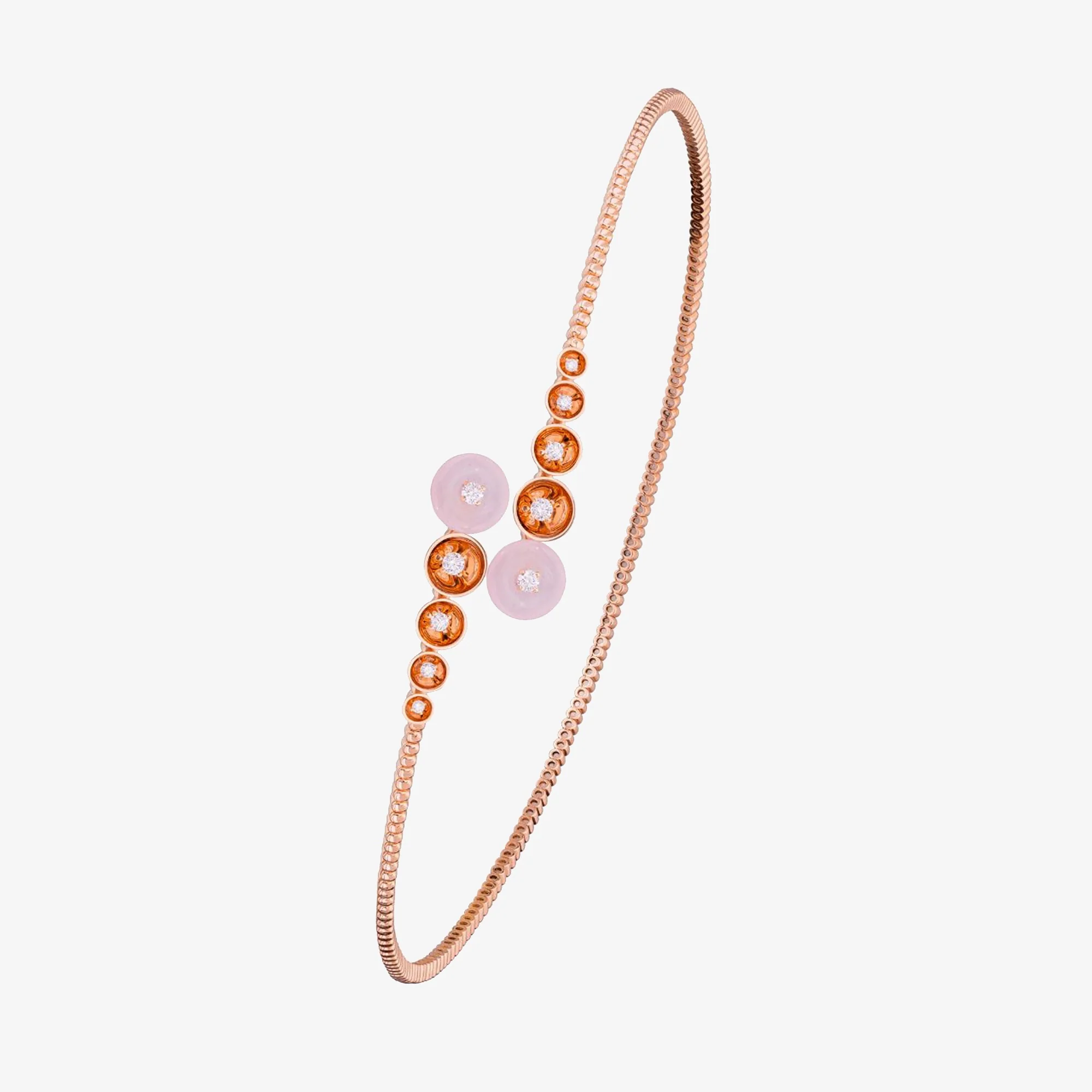 Bint Al Matar Rose Gold Choker Necklace - Image 2