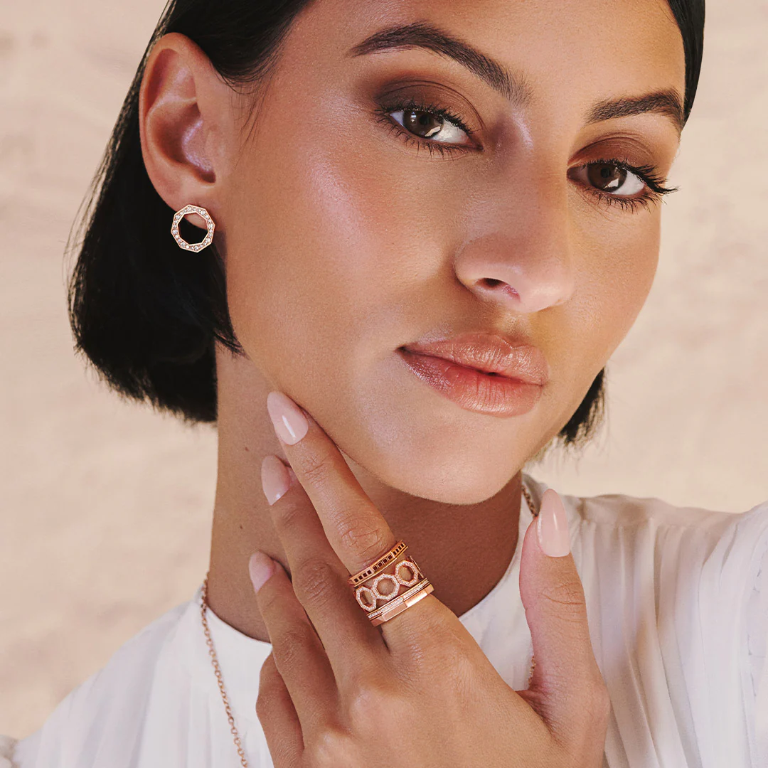 Classic Birwaz Diamond Earrings - Image 5