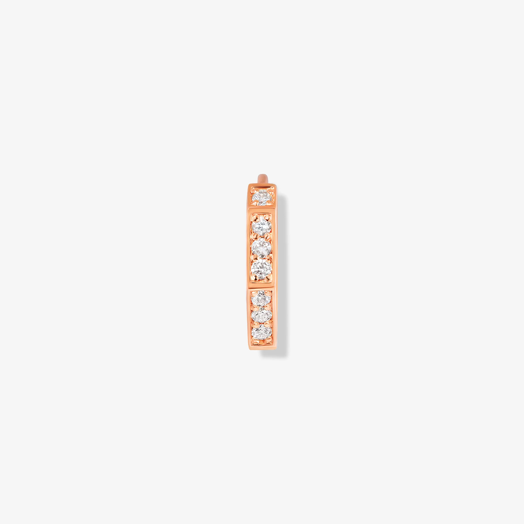 Classic Birwaz Diamond Large Hoop Piercing - Image 3