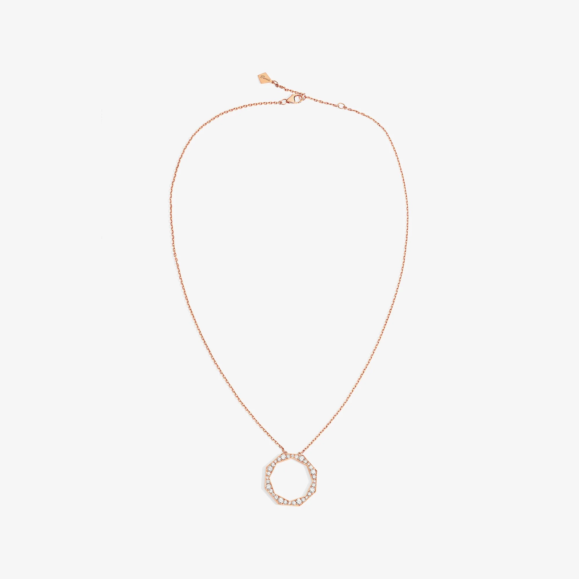 Classic Birwaz Diamond Large Necklace - Image 3