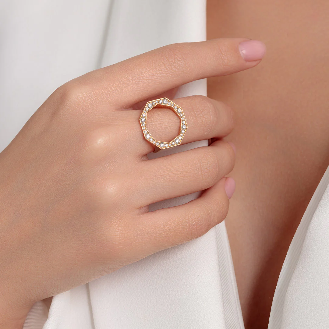 Classic Birwaz Diamond Ring - Image 4