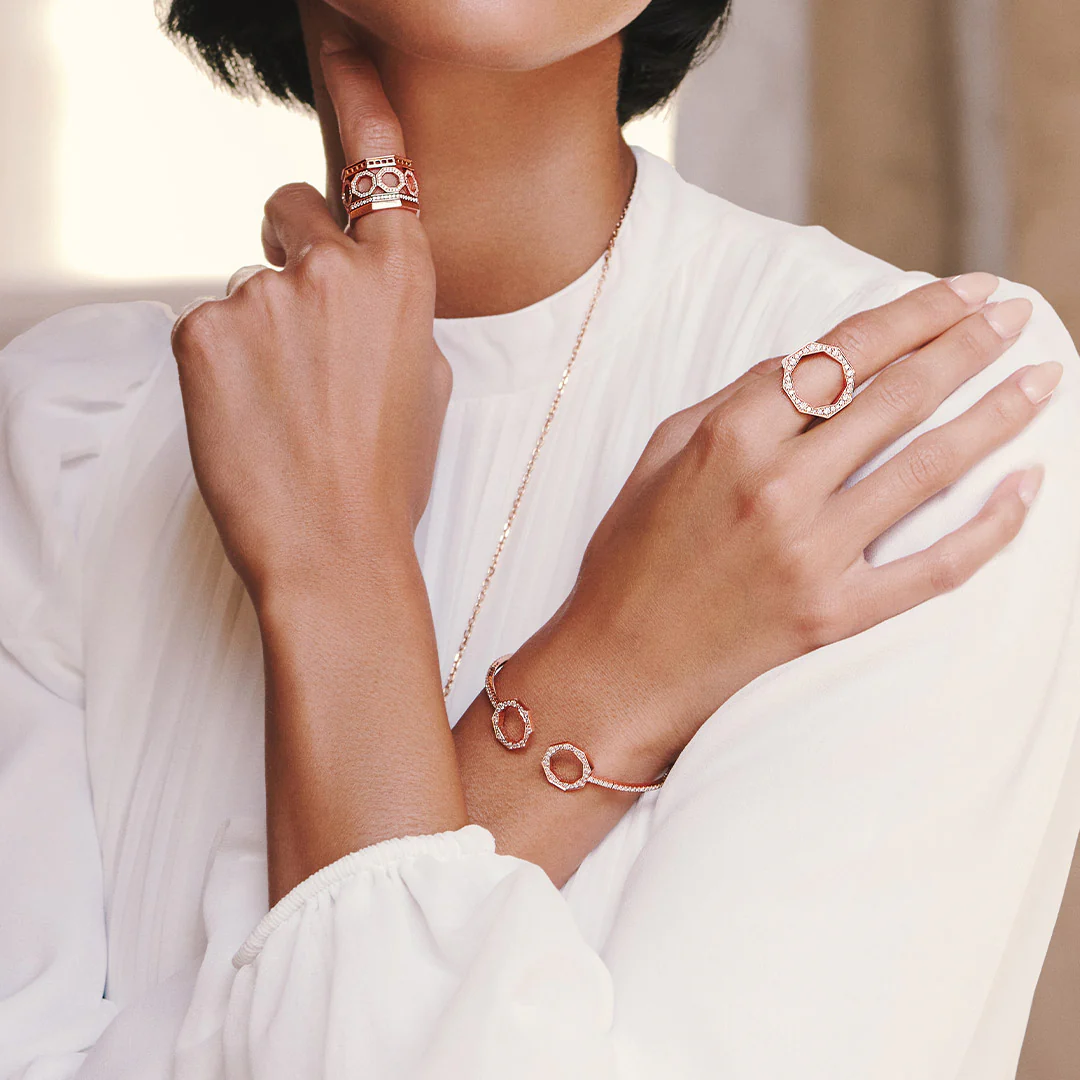 Classic Birwaz Diamond Bangle - Image 6