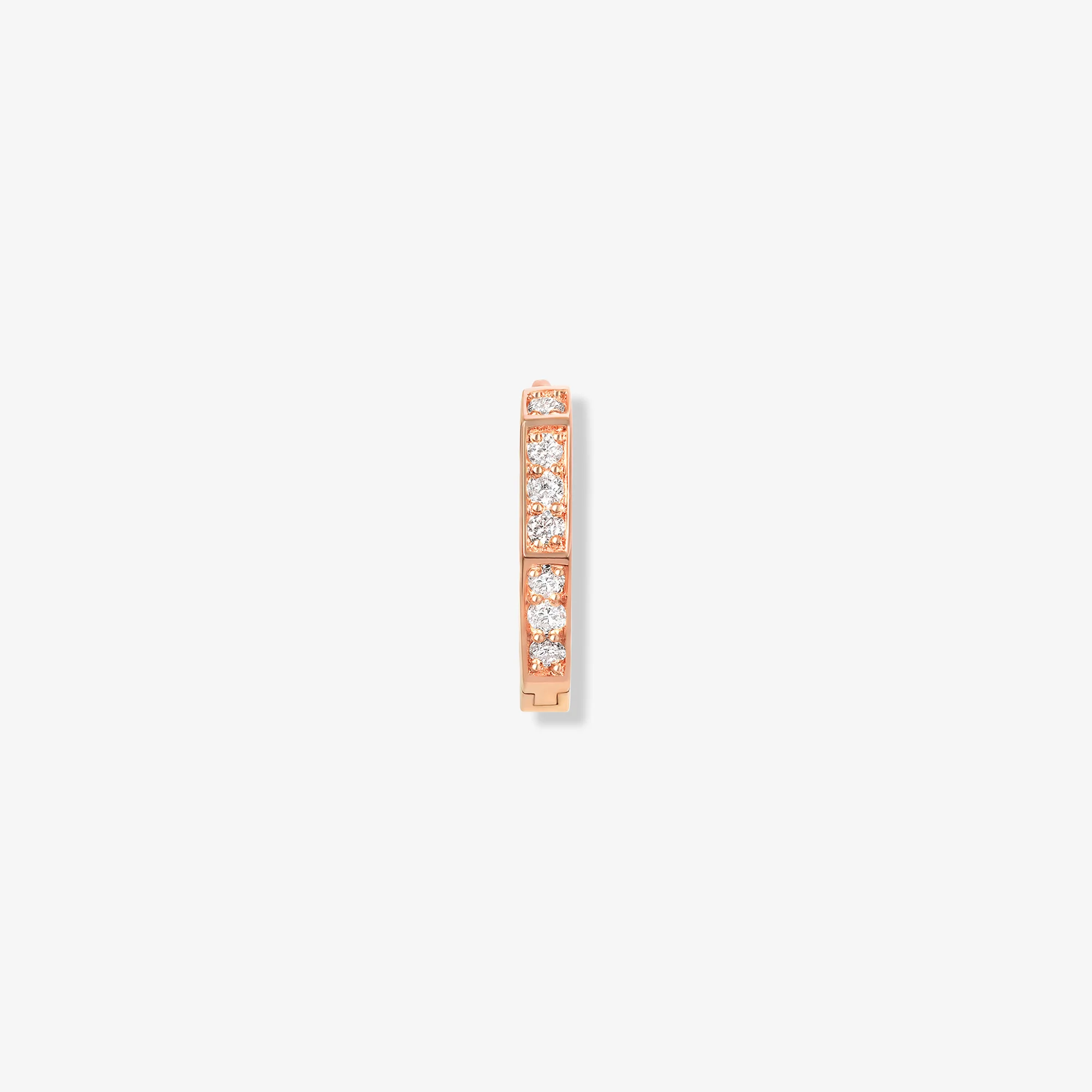 Classic Birwaz Diamond Small Hoop Piercing - Image 3
