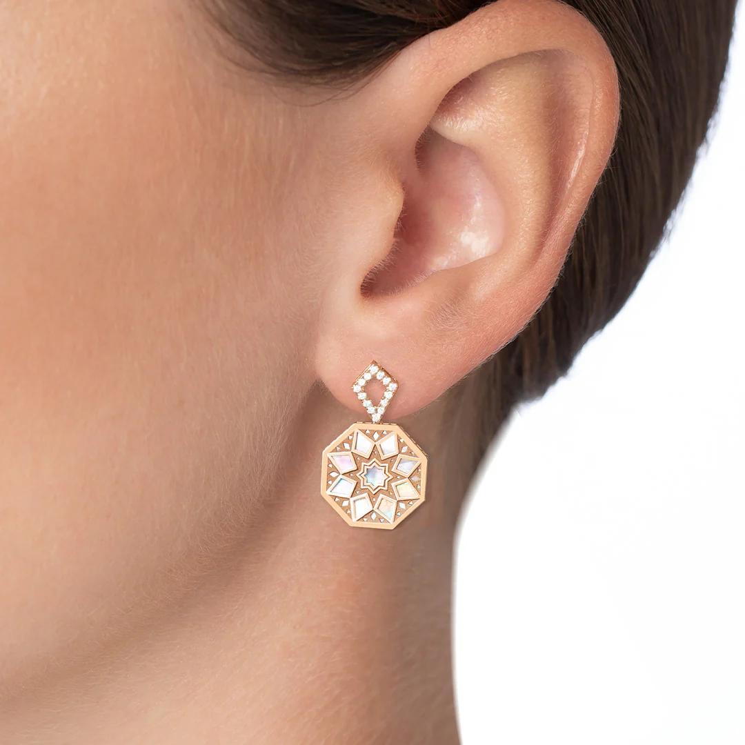 Classic Turath Mini Earrings - Image 4