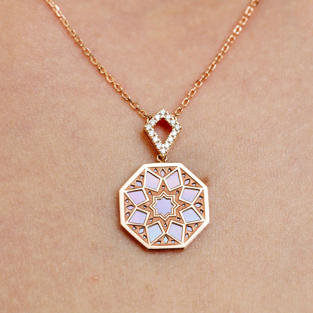 Classic Turath Mini Necklace - Image 5
