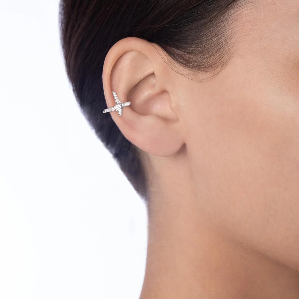 Daw Najm Diamond Ear Cuff - Image 4