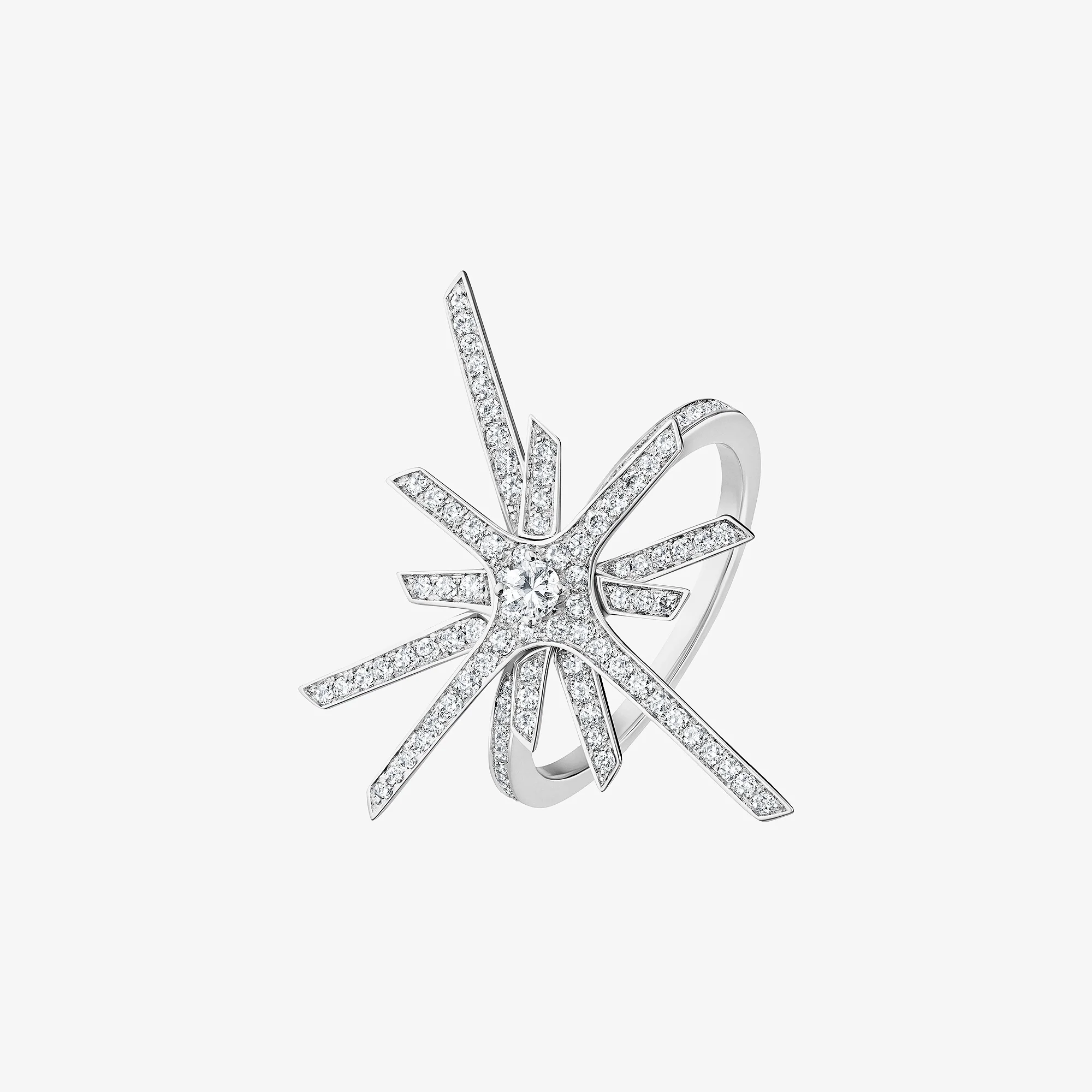 Daw Najm Large Diamond Ring