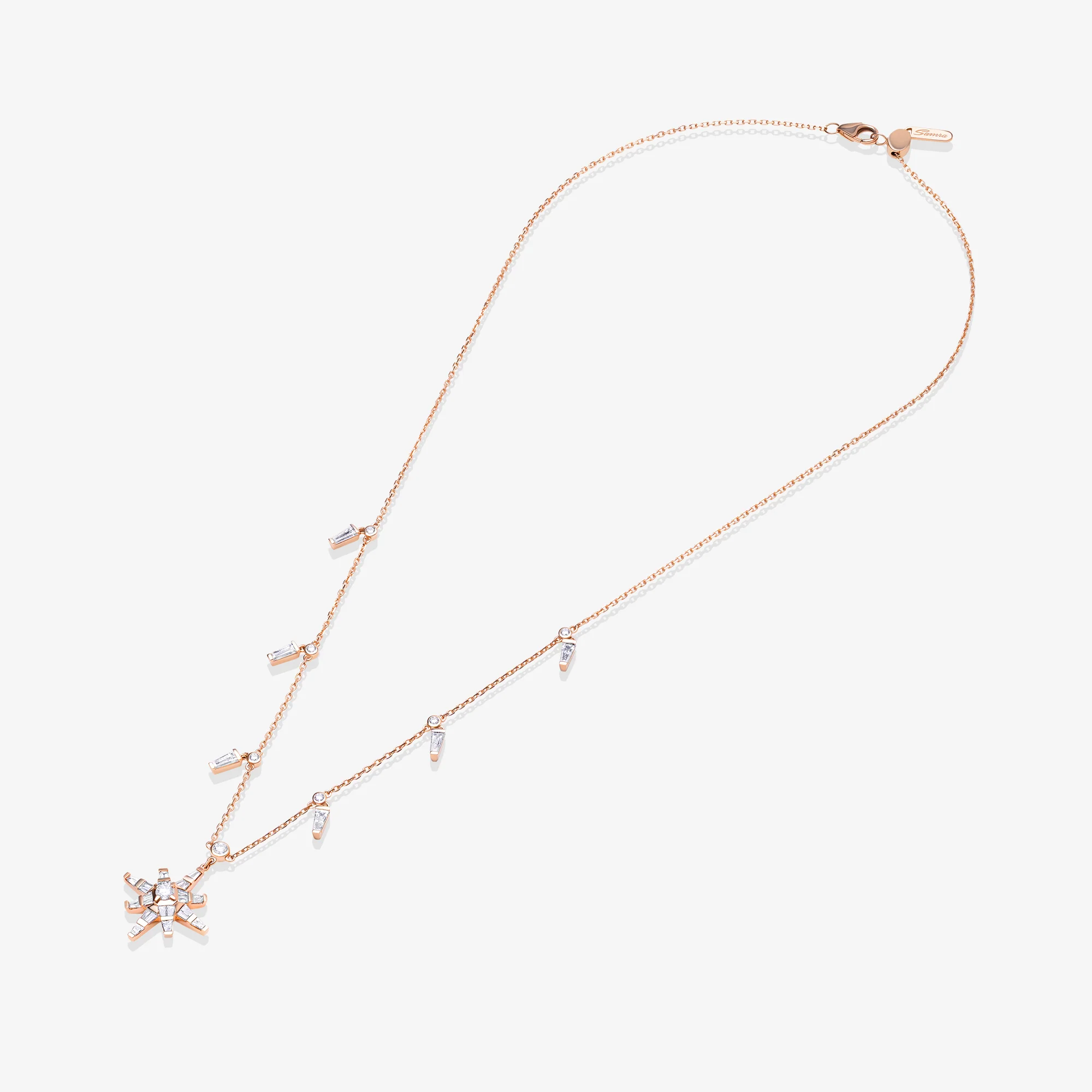 Daw Rose Gold Diamond Necklace - Image 6