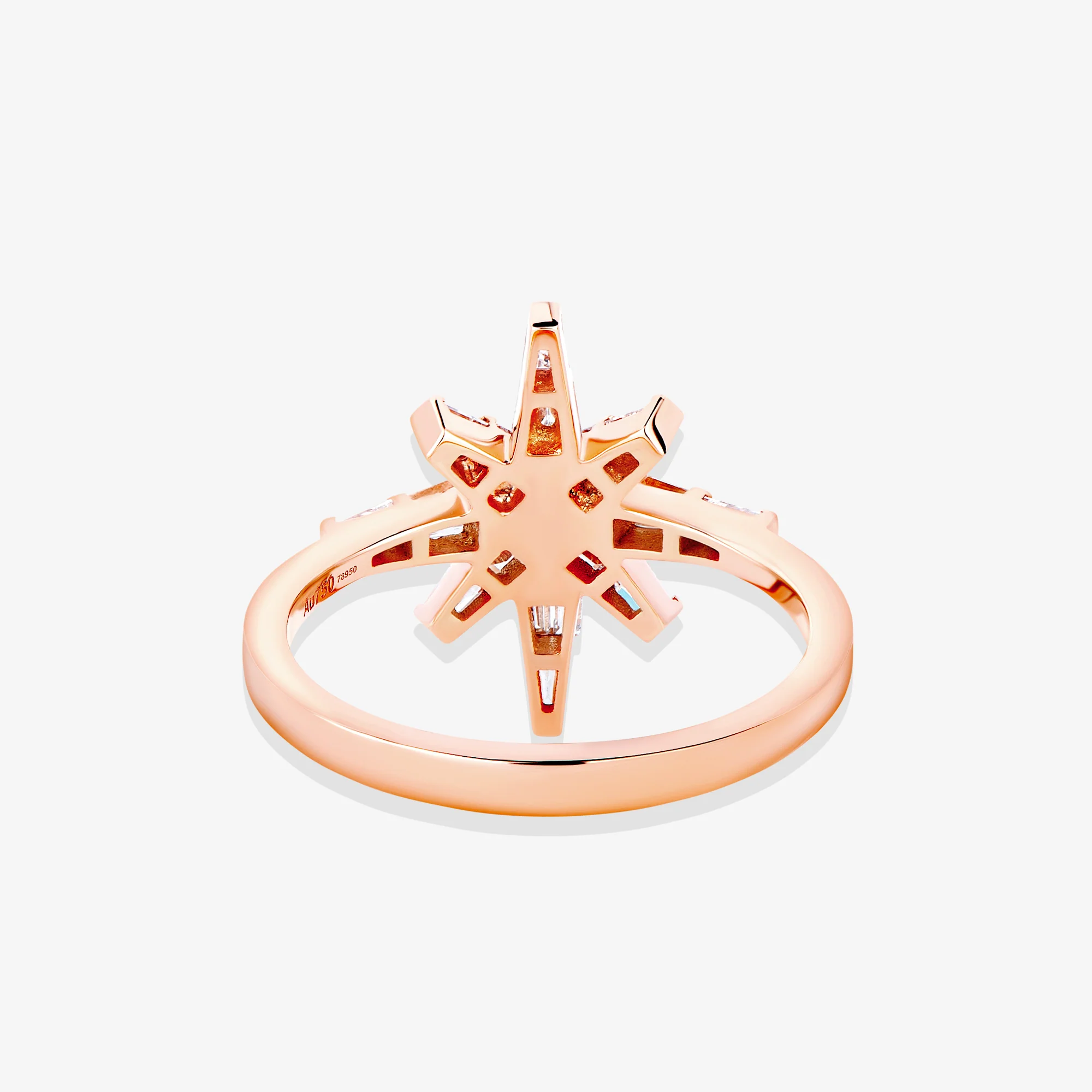 Daw Rose Gold Diamond Ring - Image 4