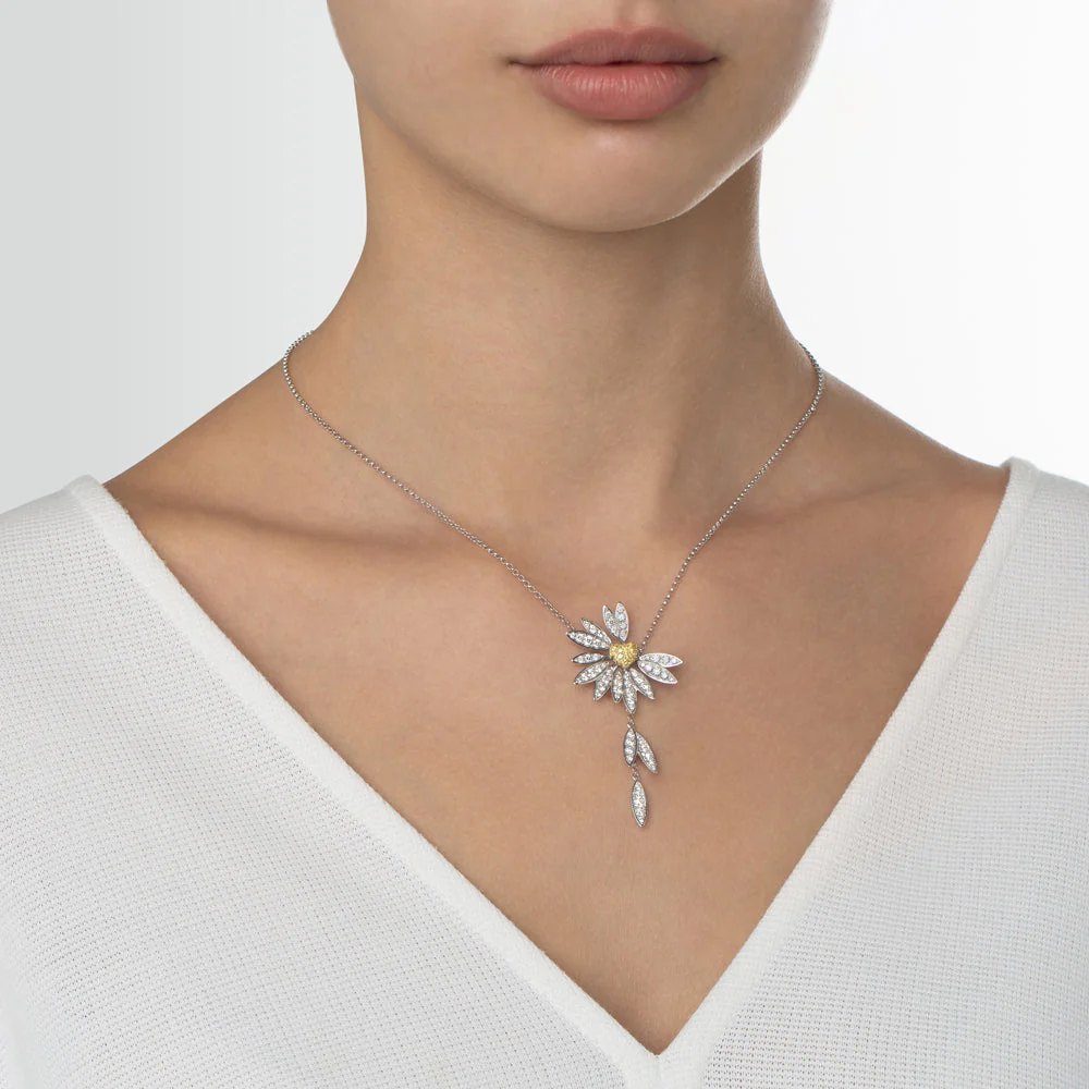 Love Me, Love Me Not Dangling Necklace - Image 3