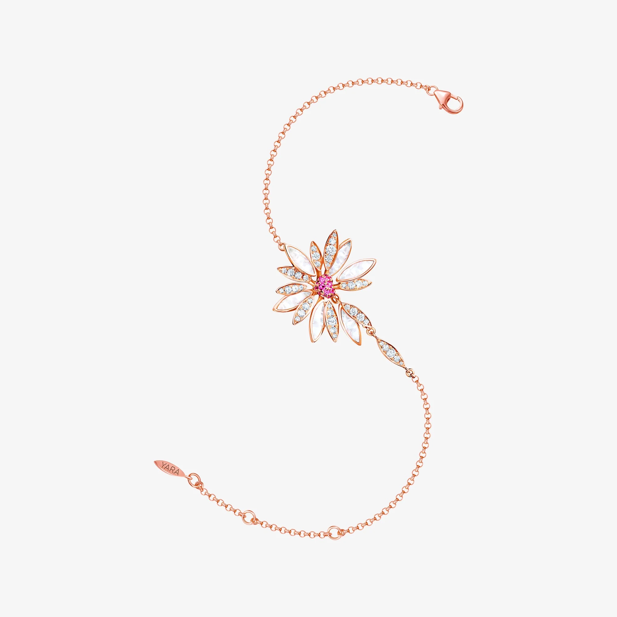 Love Me, Love Me Not Rose Gold  Small Bracelet - Image 3
