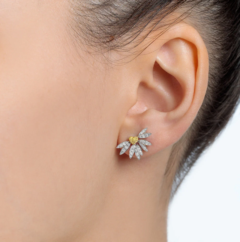 Love Me, Love Me Not Small Earrings - Image 3