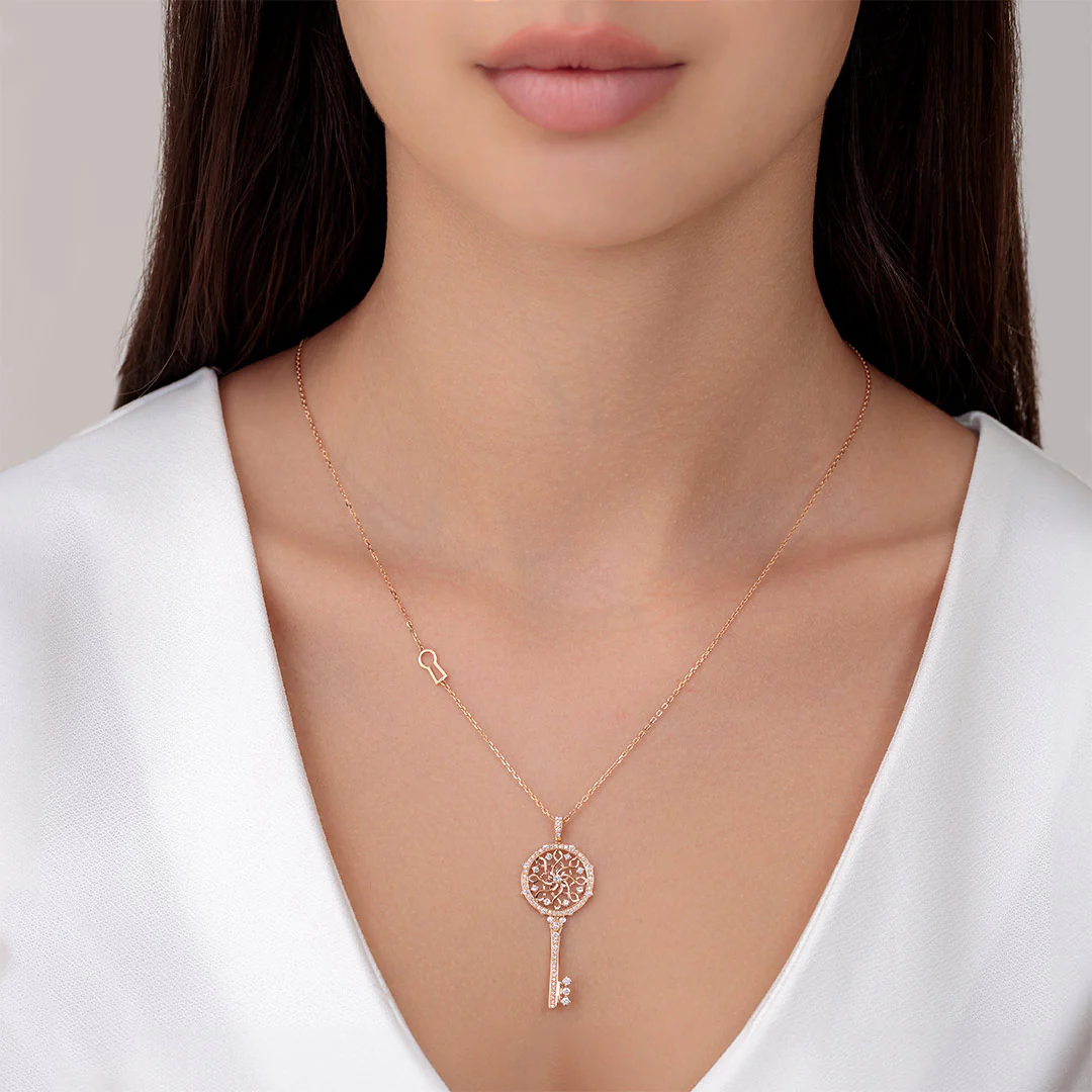 Muftah Turath Medium Key Necklace - Image 2