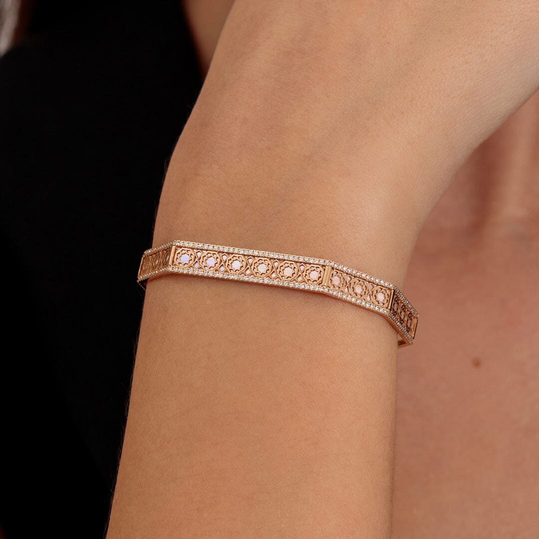 Oud Turath Diamond Bangle - Image 4