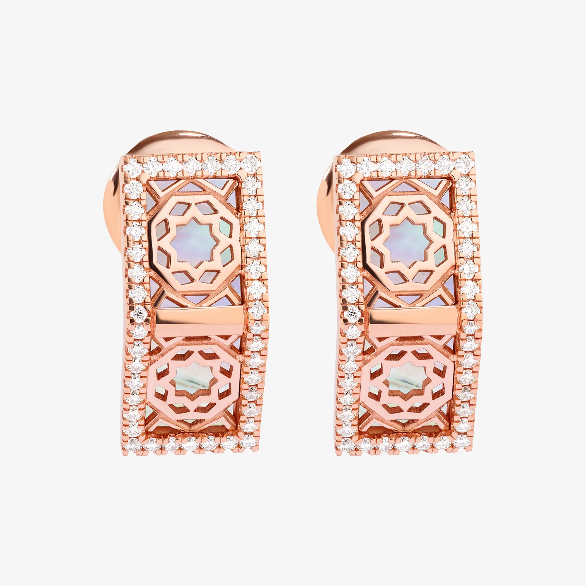 Oud Turath Diamond Earrings - Image 5