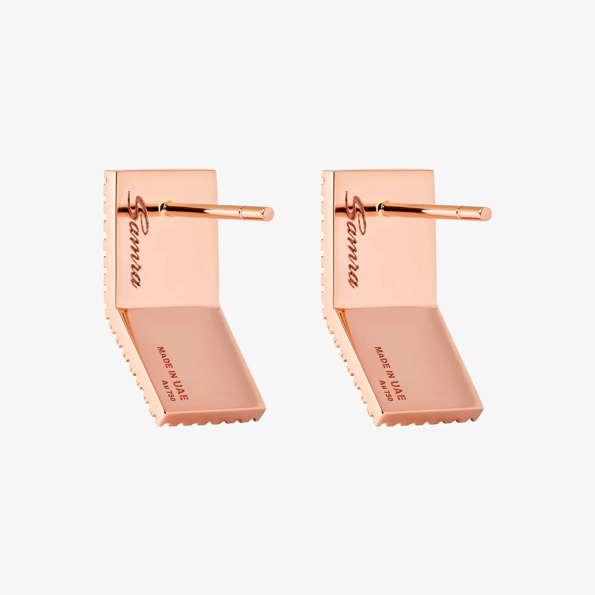 Oud Turath Diamond Earrings - Image 6