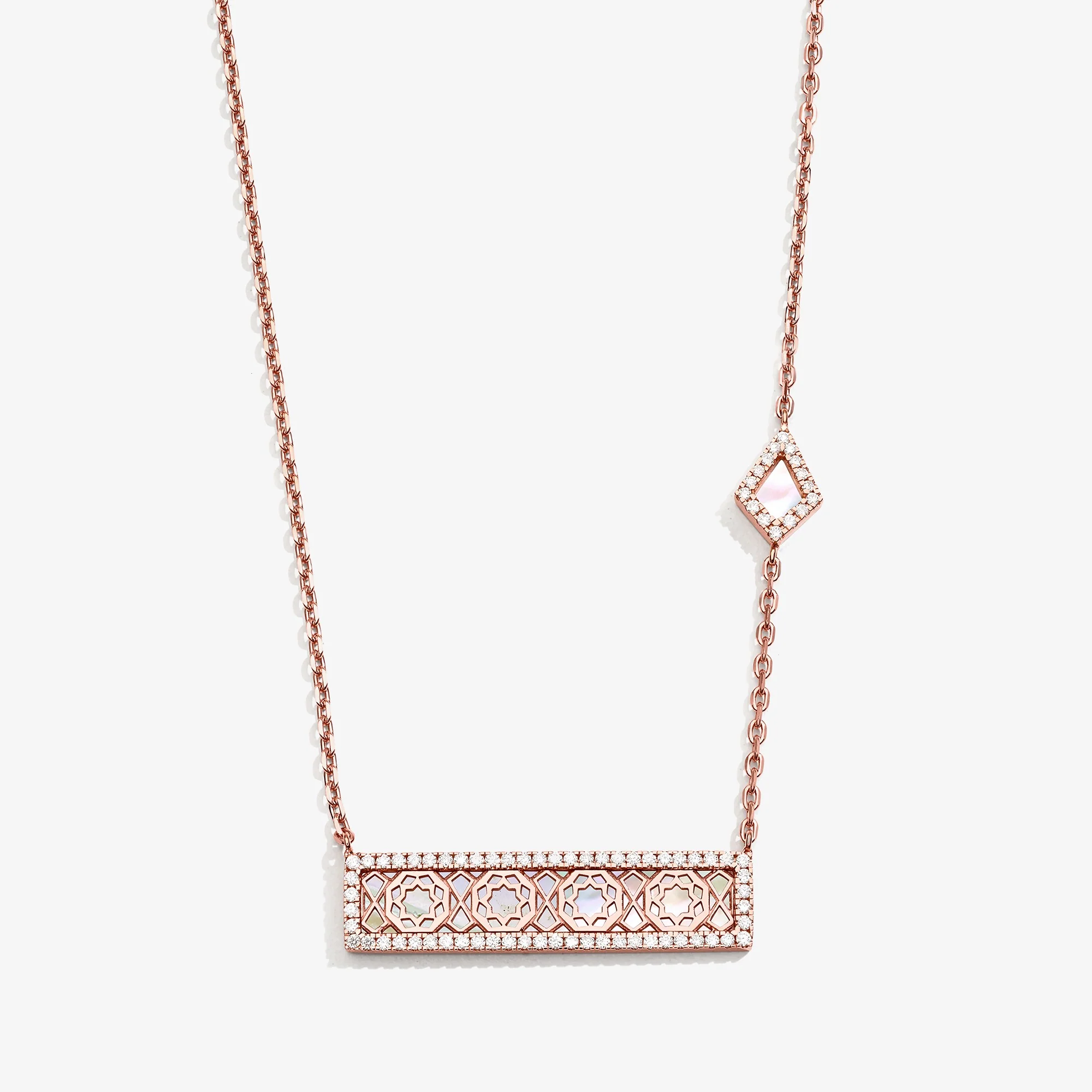 Oud Turath Large Diamond Necklace - Image 3