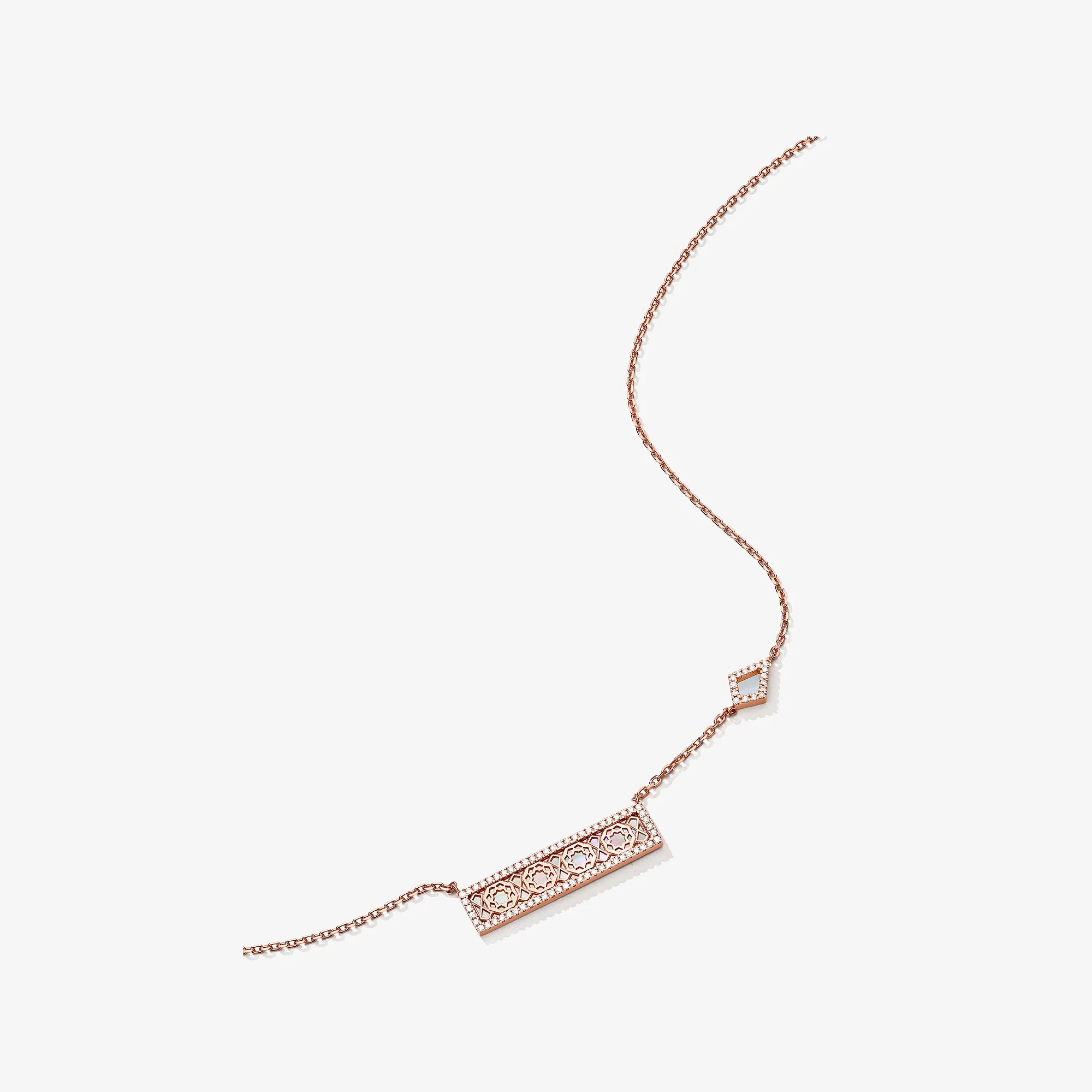 Oud Turath Large Diamond Necklace - Image 5