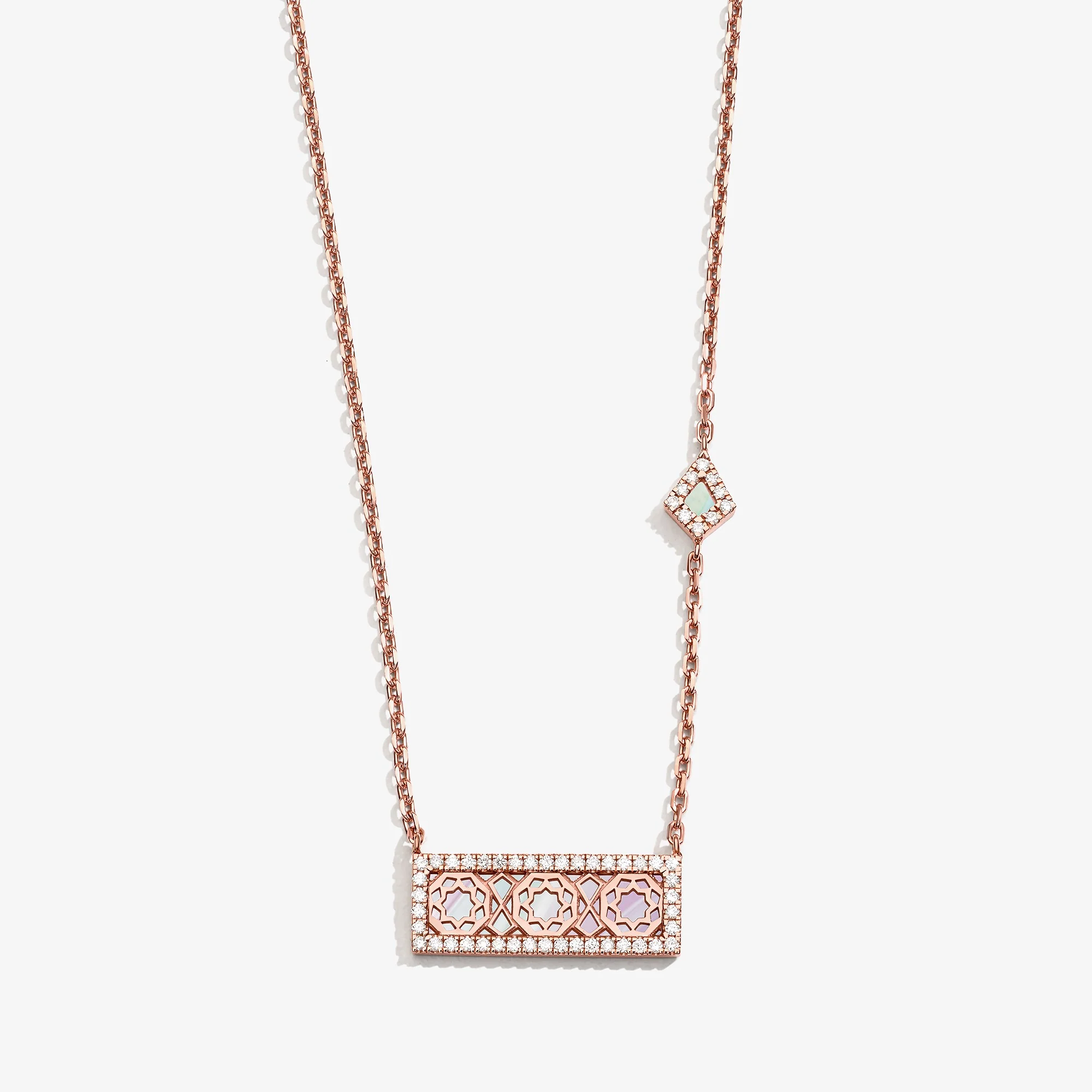 Oud Turath Small Diamond Necklace - Image 3