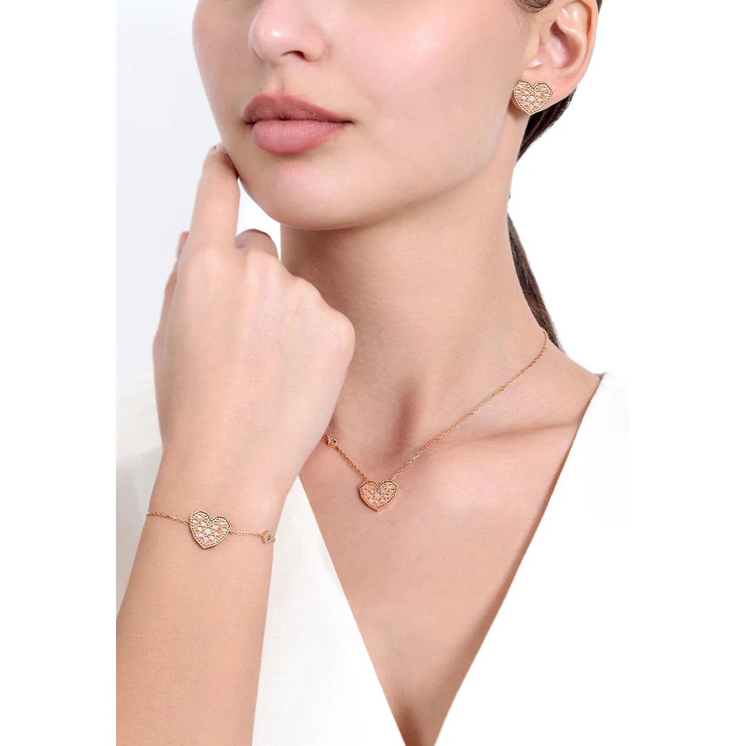 Qalb Turath Small Earrings - Image 4