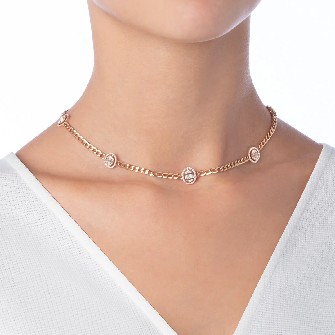 Quwa Five Oval Necklace - Image 4