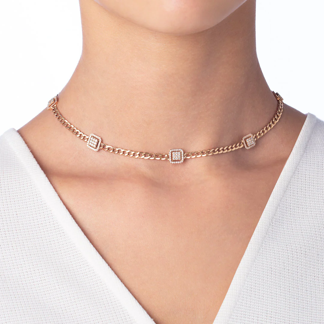 Quwa Five Square Necklace - Image 4