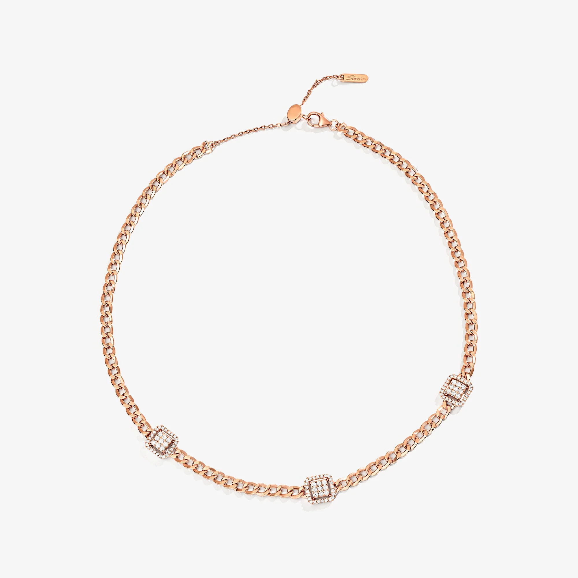 Quwa Three Square Necklace - Image 3