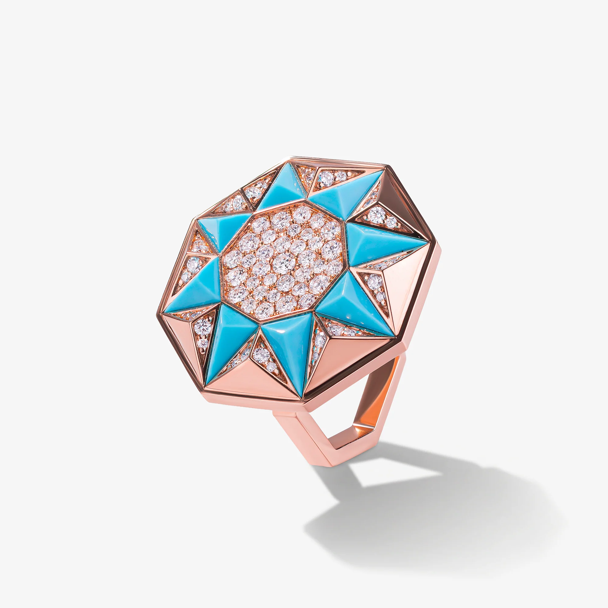 Sarh Turath Turquoise Ring