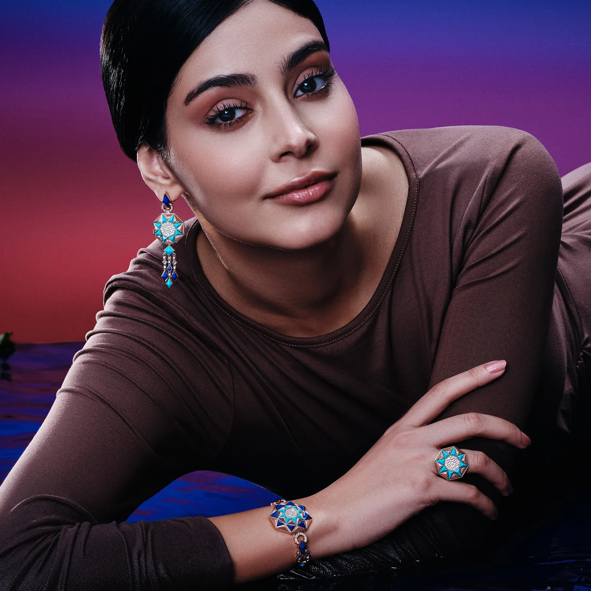 Sarh Turath Turquoise Ring - Image 2