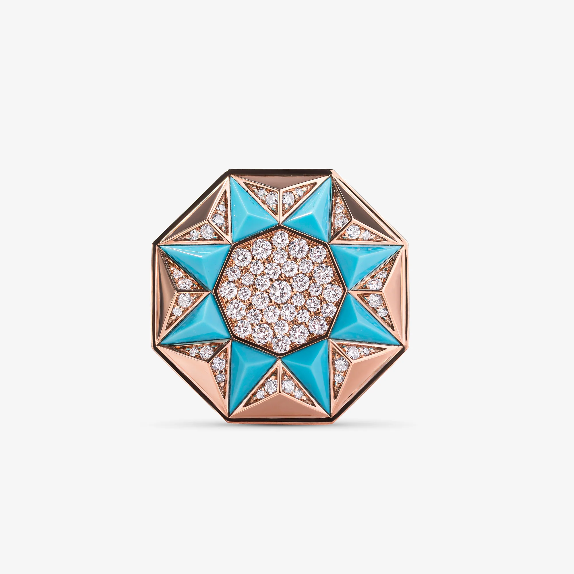 Sarh Turath Turquoise Ring - Image 3