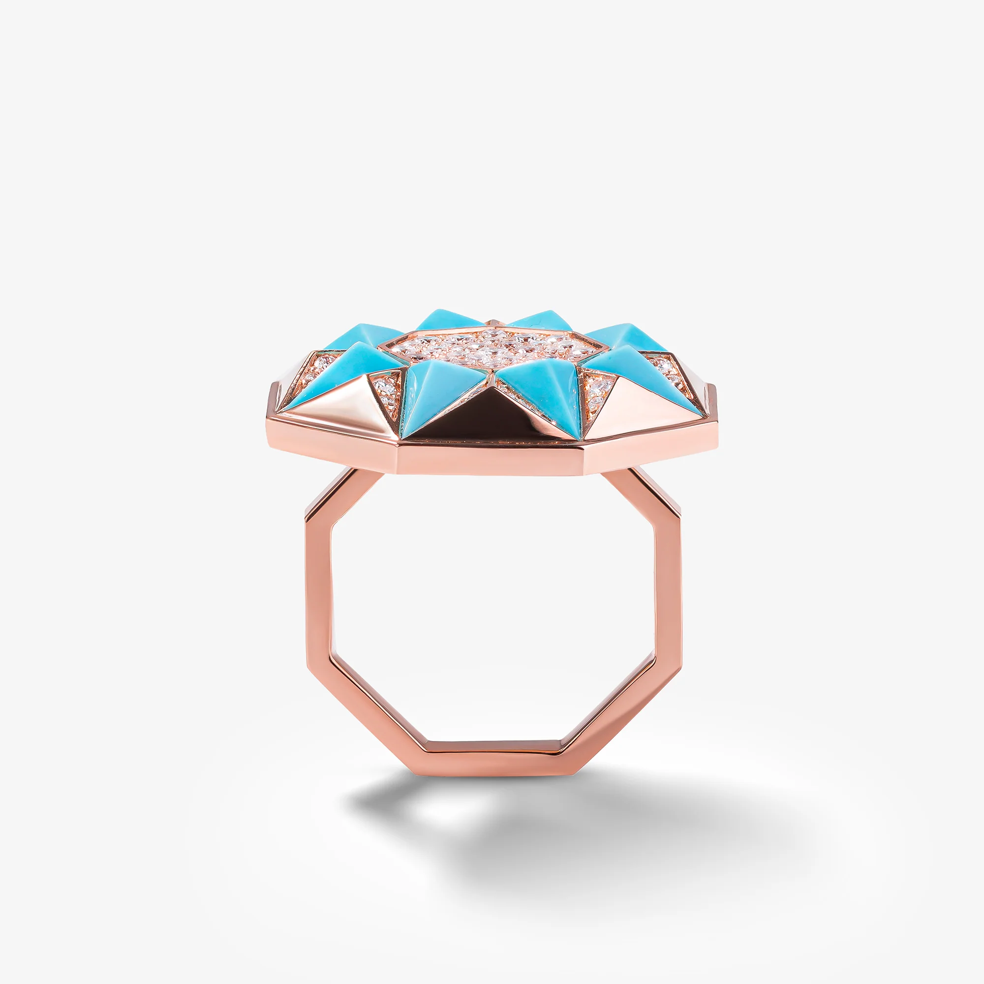 Sarh Turath Turquoise Ring - Image 5