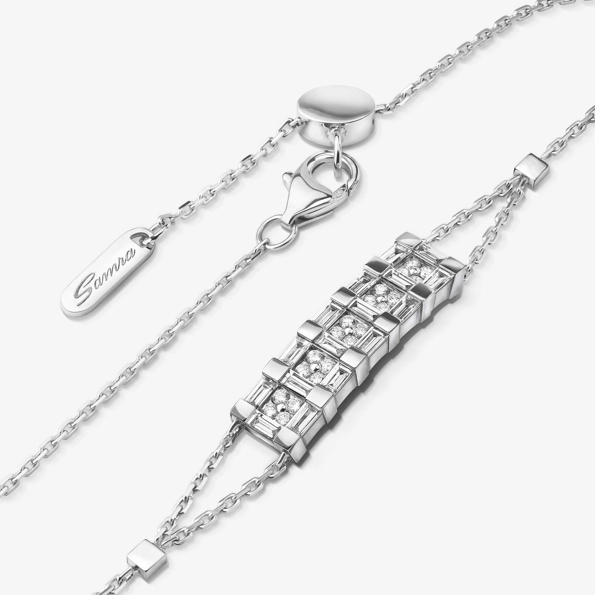 Splendore White Gold Diamond Bracelet - Image 2