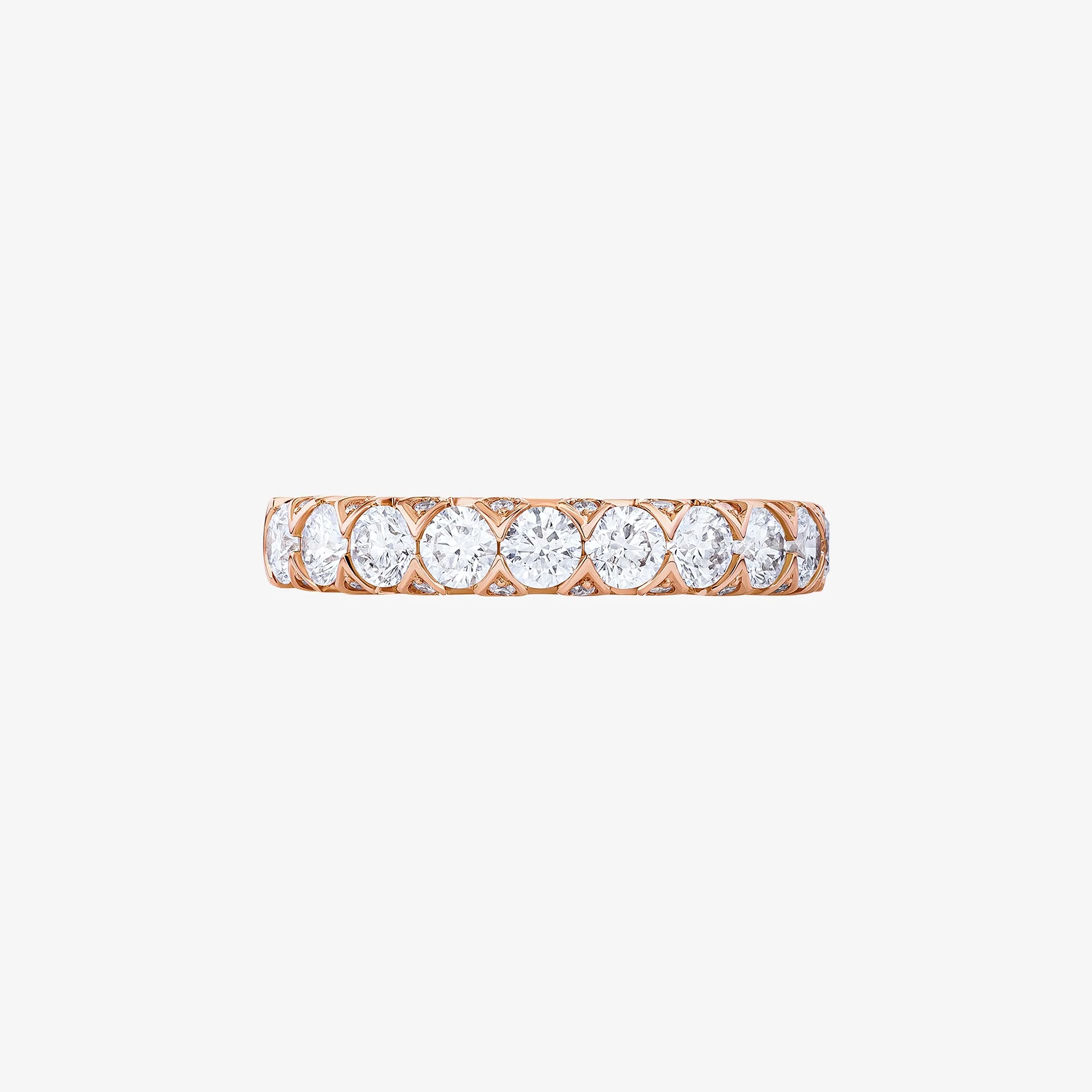 Thalj Rose Gold Diamond Ring - Image 3