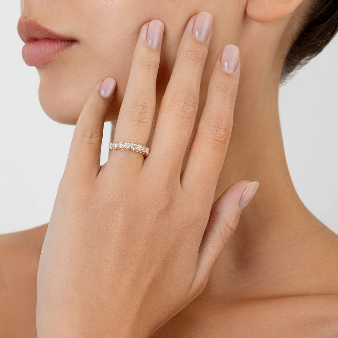 Thalj Rose Gold Diamond Ring - Image 5