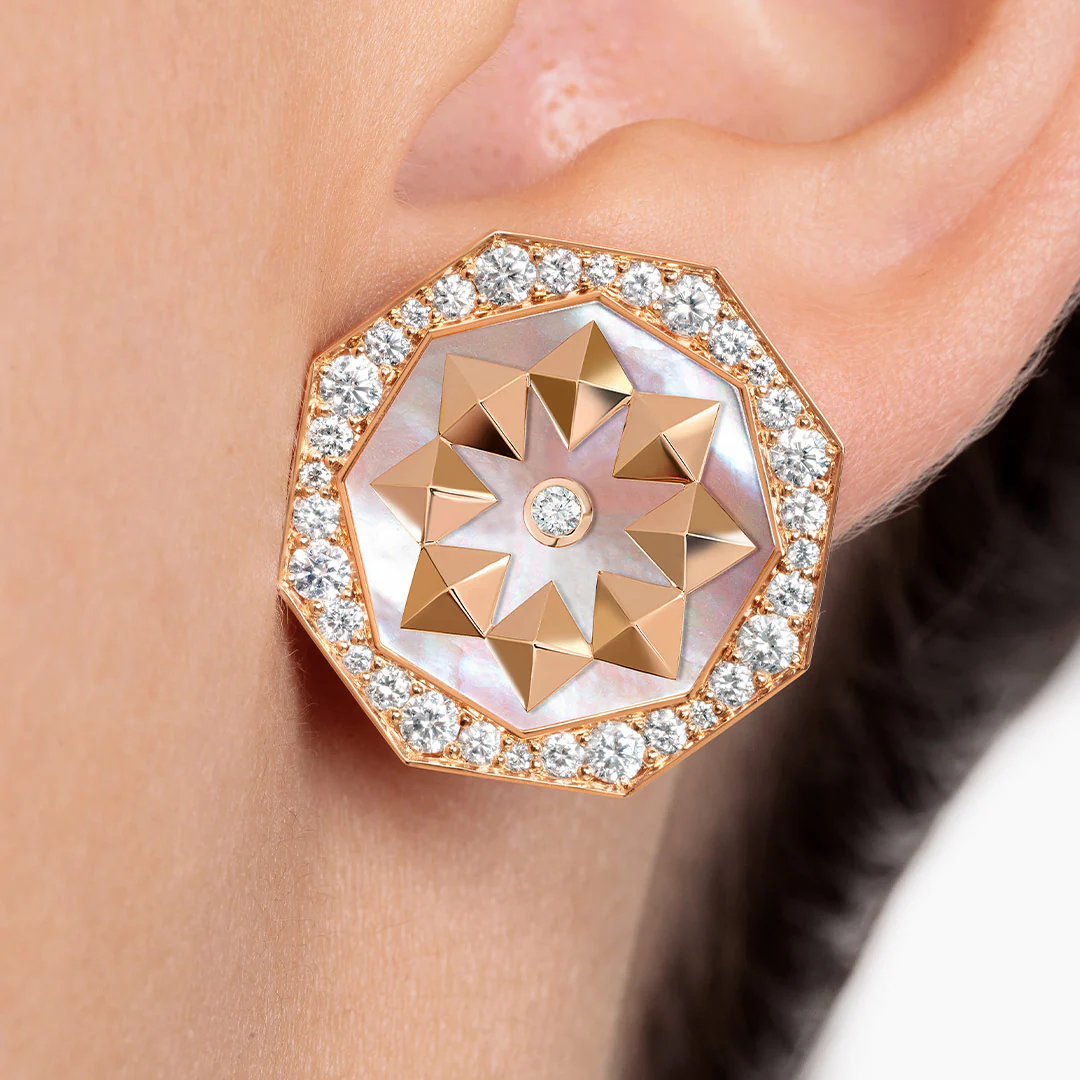 Thaman Turath Motif Earring - Image 5