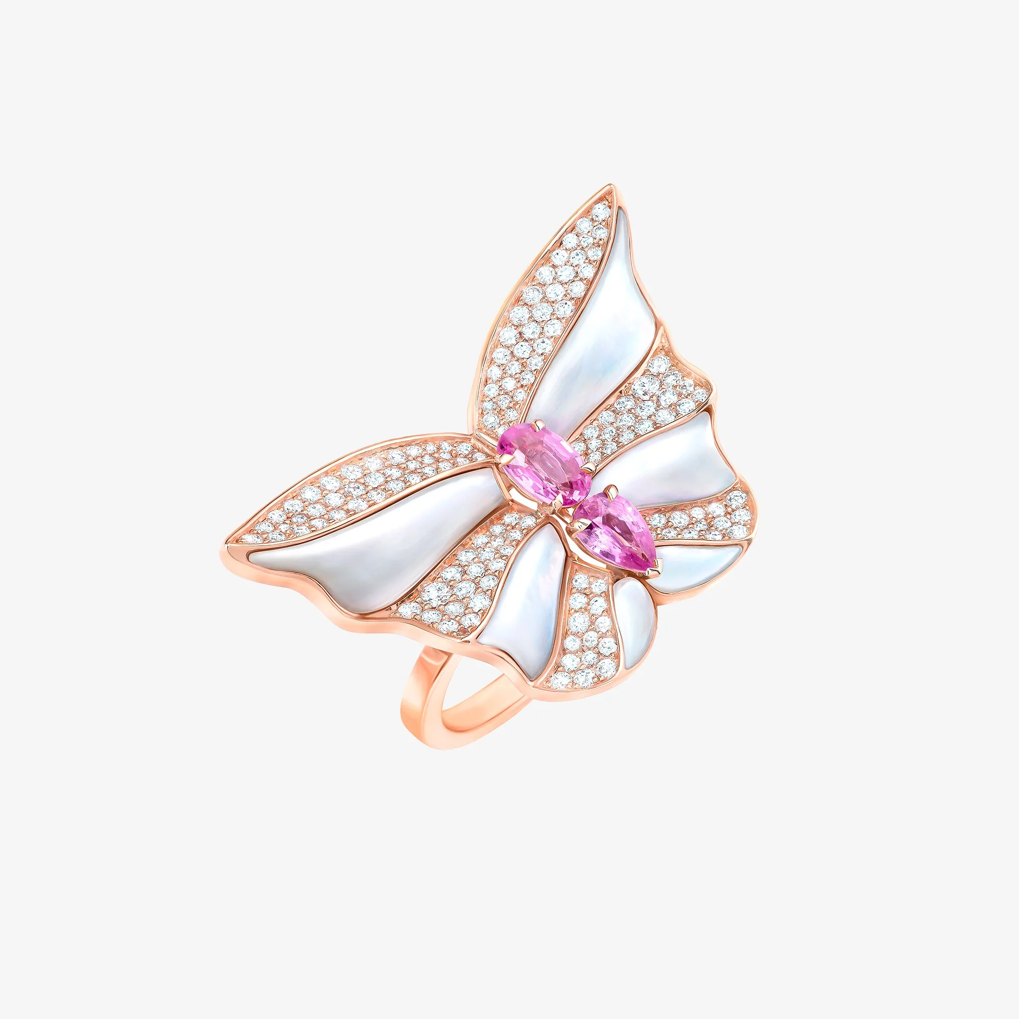 Tropical Butterfly Ring