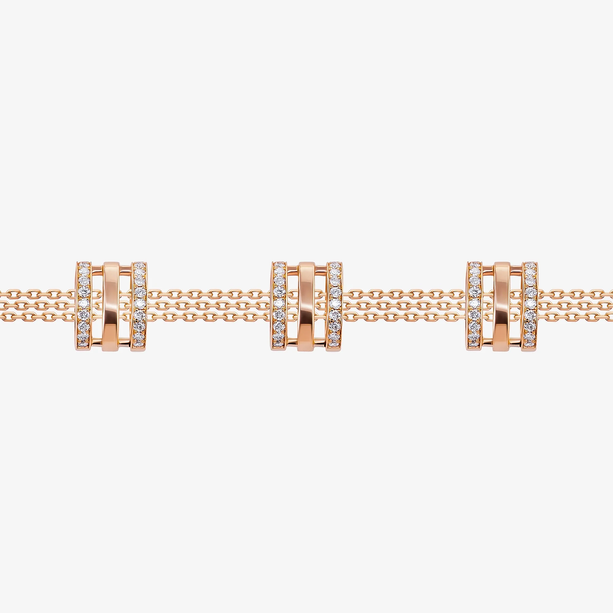 Wid Rose Gold Diamond Bracelet - Image 3